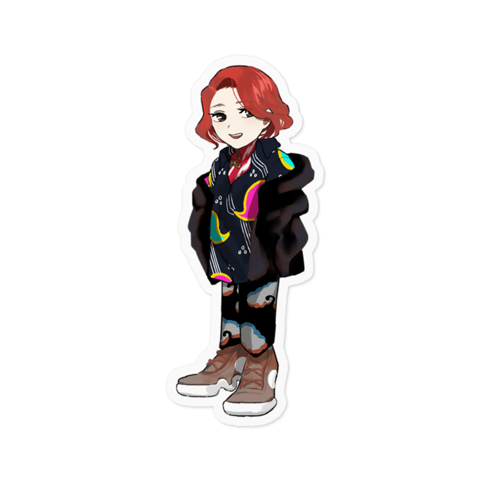 ステッカー - 100 x 100 (mm)