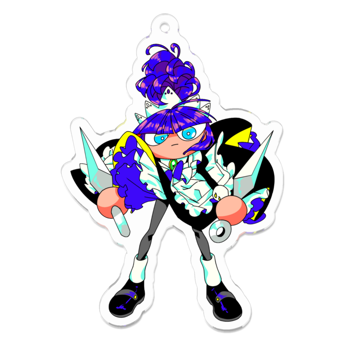 アクリルキーホルダー - 70 x 70 (mm)(6)