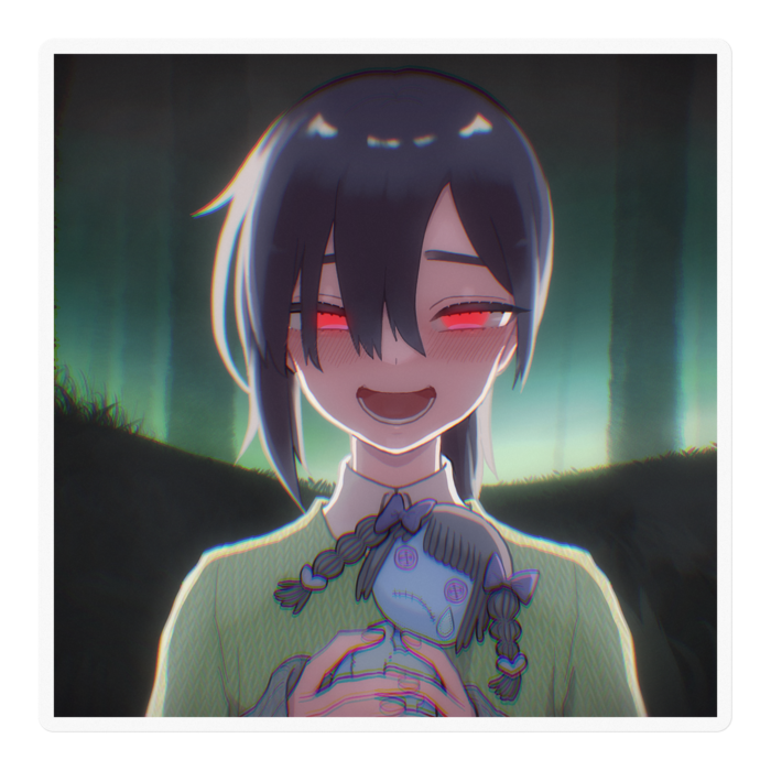 ステッカー - 100 x 100 (mm)