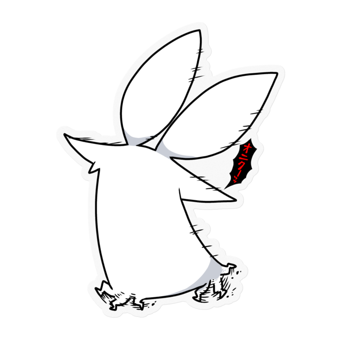 ステッカー - 100 x 100 (mm)