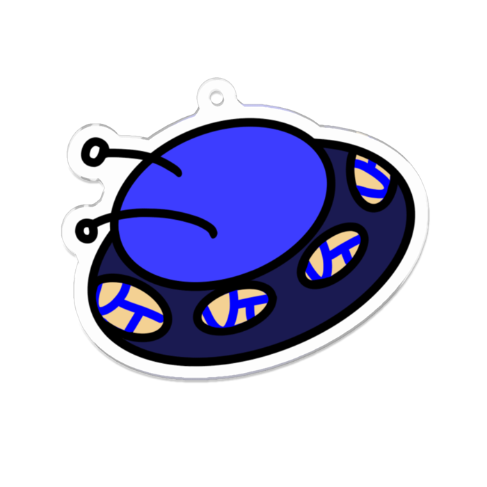 アクリルキーホルダー - 70 x 70 (mm)