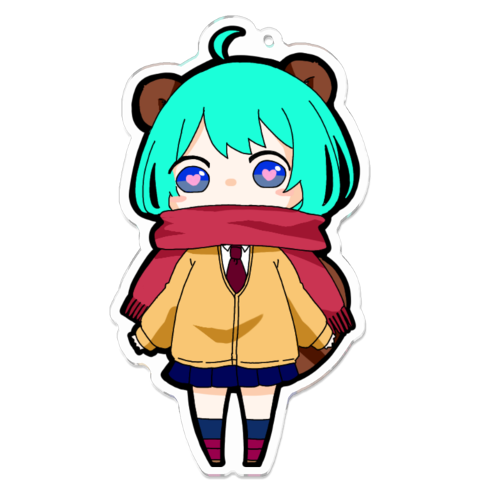 アクリルキーホルダー - 100 x 100 (mm)