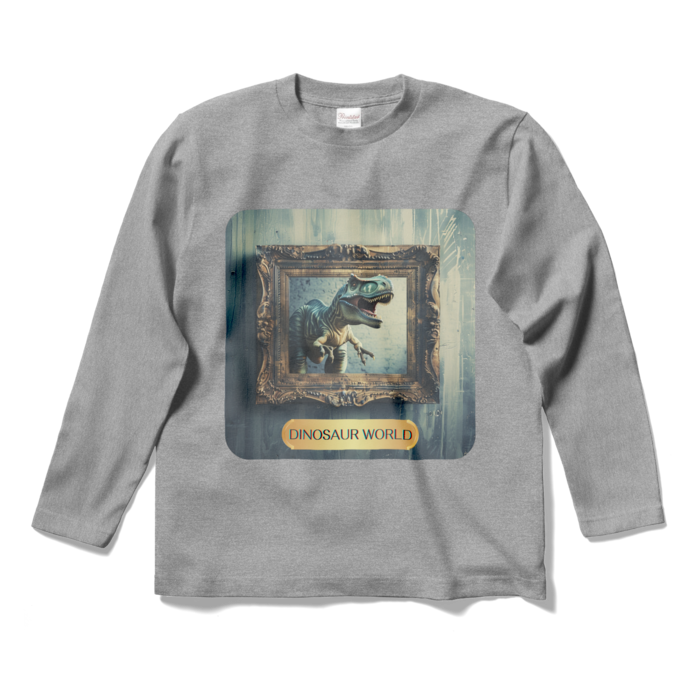 ロングスリーブTシャツ - S - 杢グレー