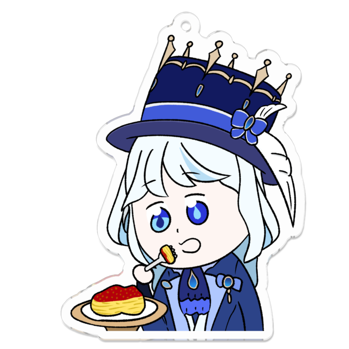 アクリルキーホルダー - 70 x 70 (mm)