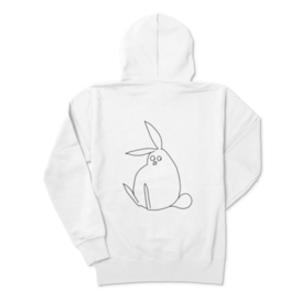 ジップパーカー はらたつうさぎ 猫飛行 Booth