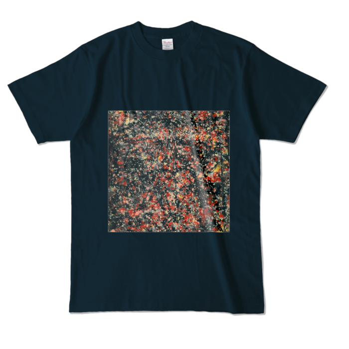 カラーTシャツ - L - ネイビー (濃色)