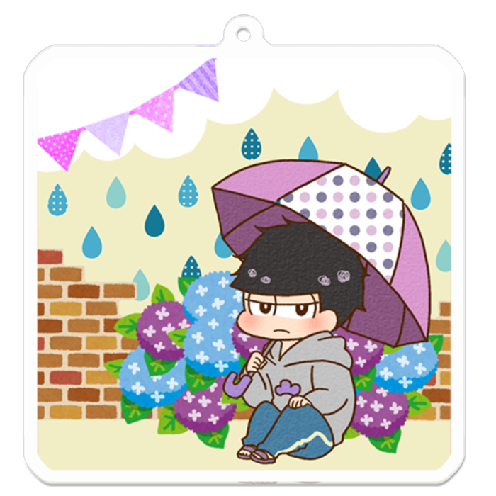 アクリルキーホルダー - 70 x 70 (mm)