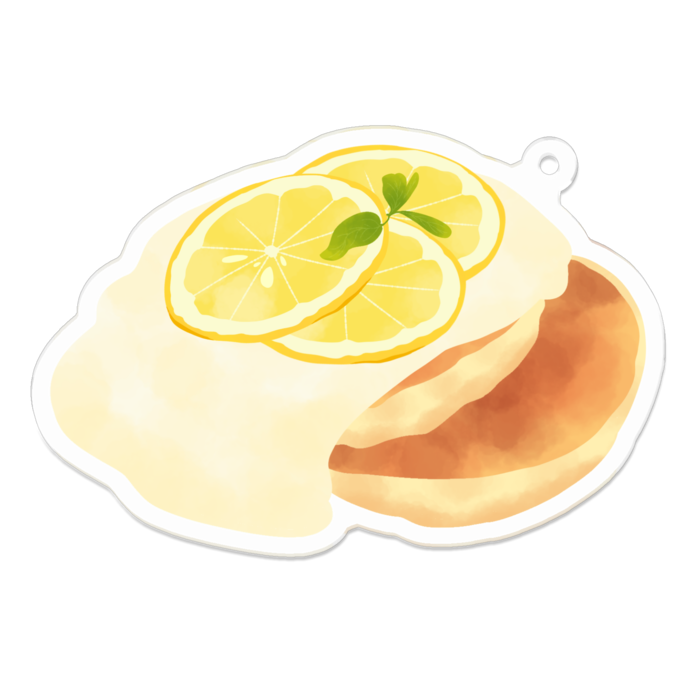 アクリルキーホルダー（コーティング） - 70 x 70 (mm)