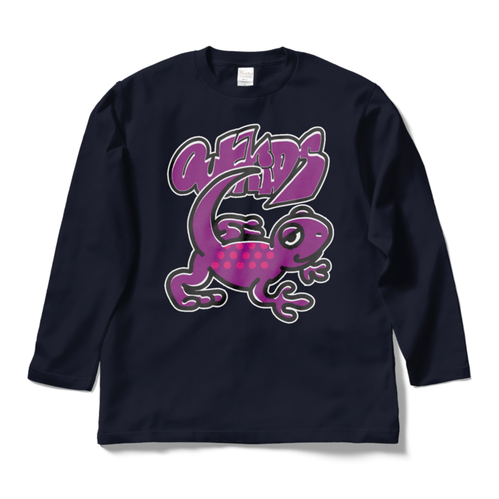 ロングスリーブTシャツ - L - ネイビー