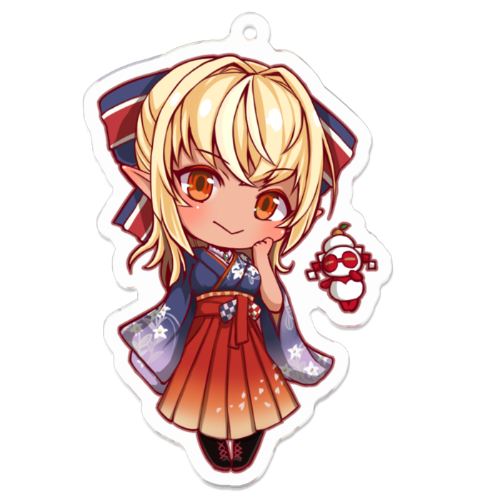 アクリルキーホルダー - 70 x 70 (mm)