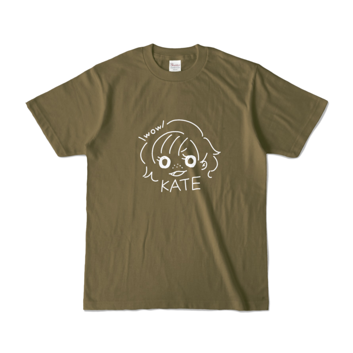 ゆるけいとTシャツ - S - オリーブ (濃色)