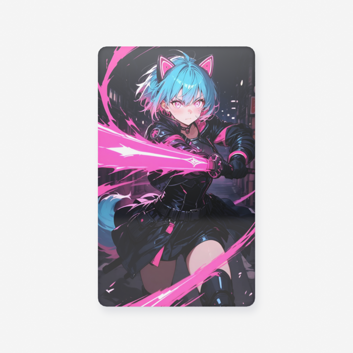 クリアカード - 名刺（55 × 91mm）