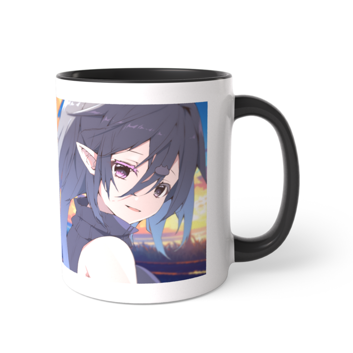 ツートンカラーマグカップ - 直径 8.2cm / 高さ 9.5cm