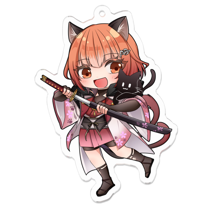 アクリルキーホルダー - 70 x 70 (mm)