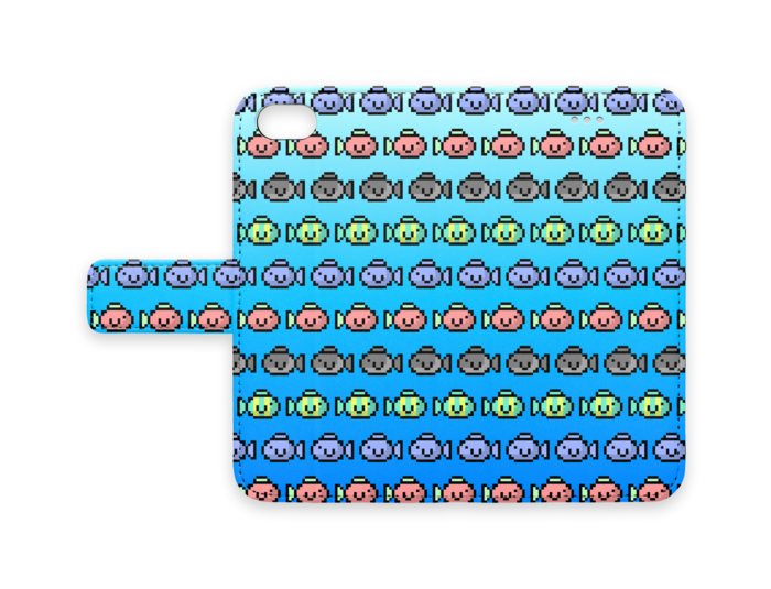 手帳型iPhoneケース - iPhone7 - ストラップ穴 なし