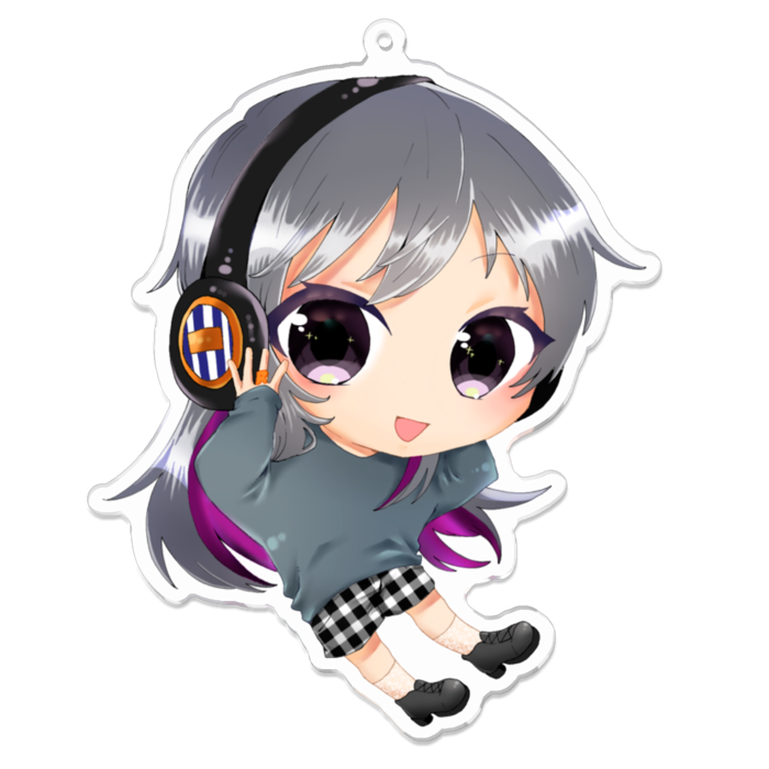 アクリルキーホルダー - 100 x 100 (mm)