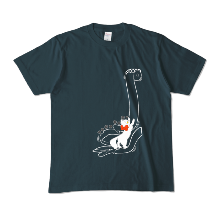 カラーTシャツ - M - デニム (濃色)