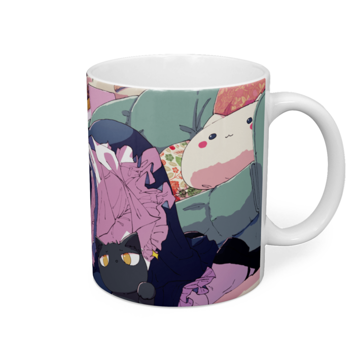 マグカップ - 直径 8 cm / 高さ 9.5 cm