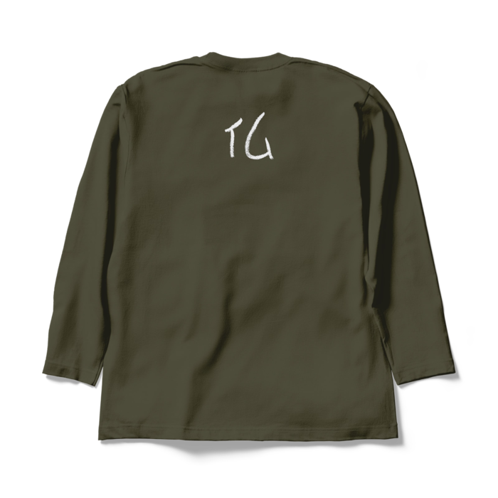 ロングスリーブTシャツ - XL - アーミーグリーン