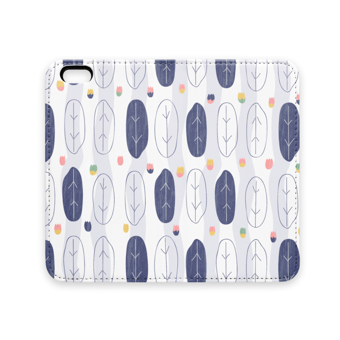 手帳型iPhoneケース(ベルトなし) - iPhone 6 / 6s - ストラップ穴 なし