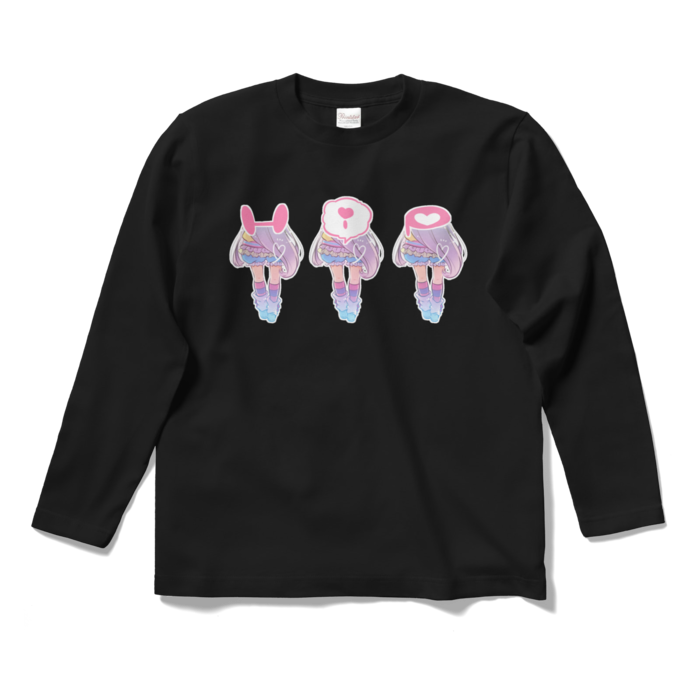 ロングスリーブTシャツ - S - ブラック