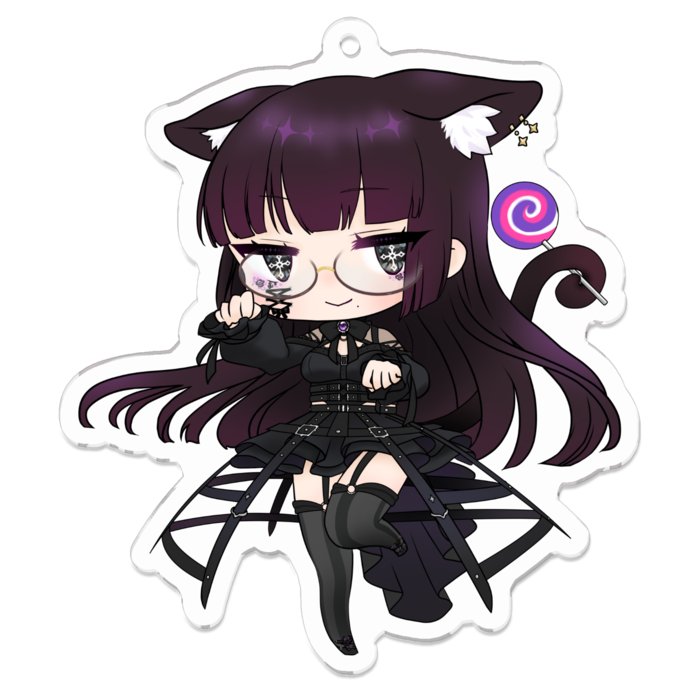 アクリルキーホルダー - 70 x 70 (mm)