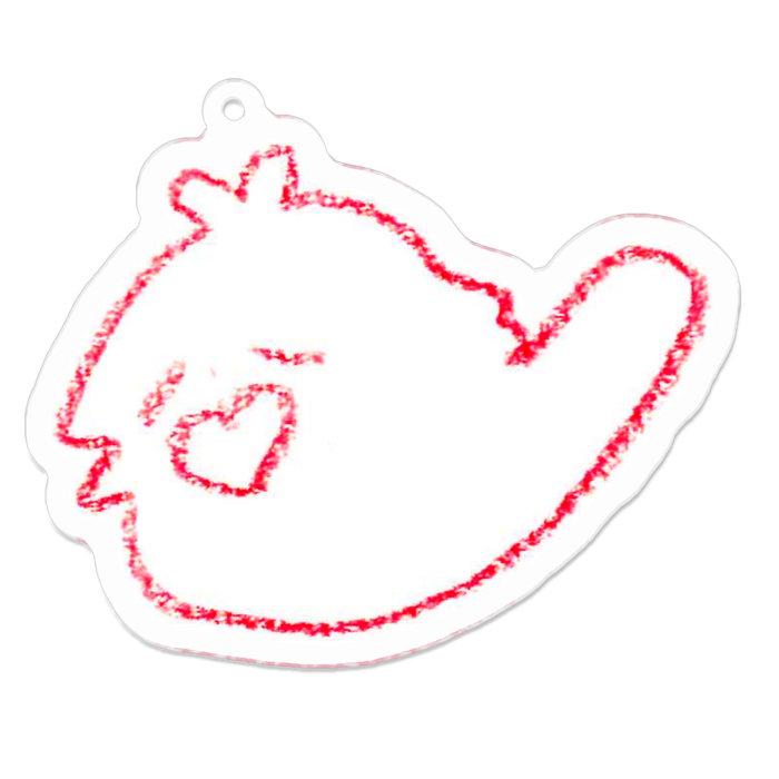 アクリルキーホルダー - 70 x 70 (mm)