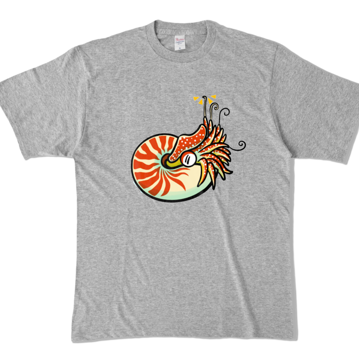 カラーTシャツ - XL - 杢グレー (濃色)