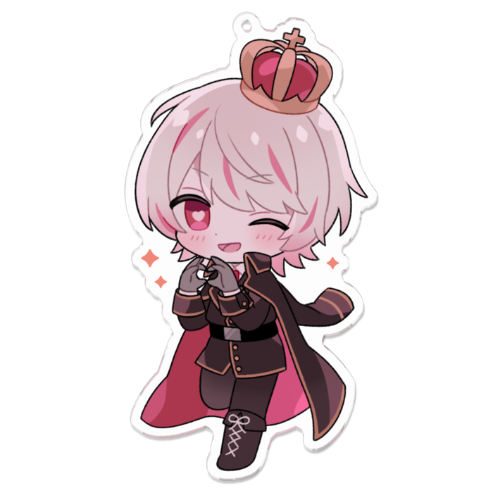 アクリルキーホルダー - 100 x 100 (mm)