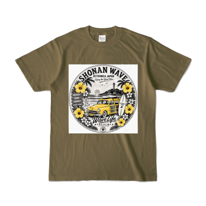 カラーTシャツ - S - オリーブ (濃色)
