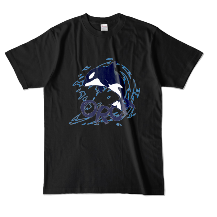 カラーTシャツ - L - ブラック (濃色)