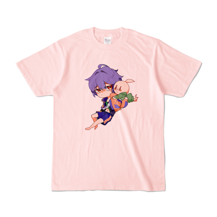 カラーTシャツ - S - ライトピンク (淡色)