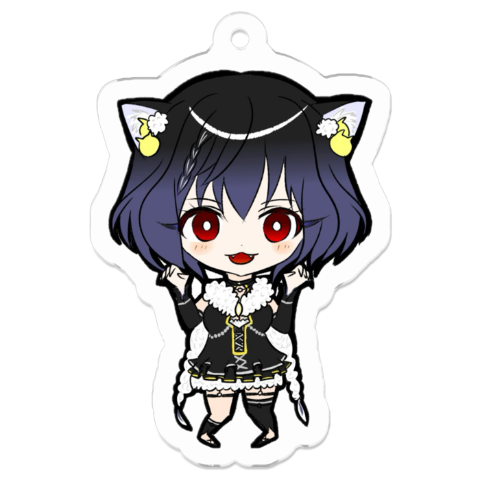 アクリルキーホルダー（コーティング） - 50 x 50 (mm)