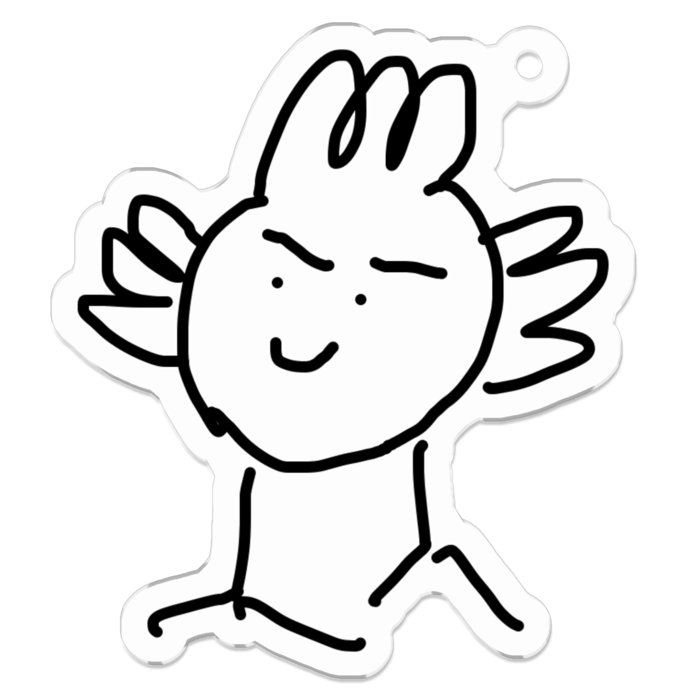 アクリルキーホルダー - 50 x 50 (mm)