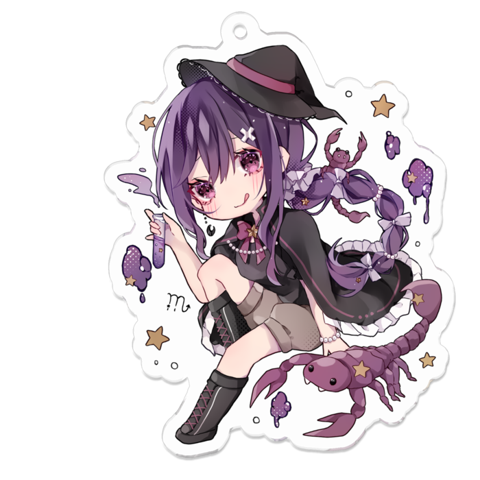 アクリルキーホルダー - 70 x 70 (mm)