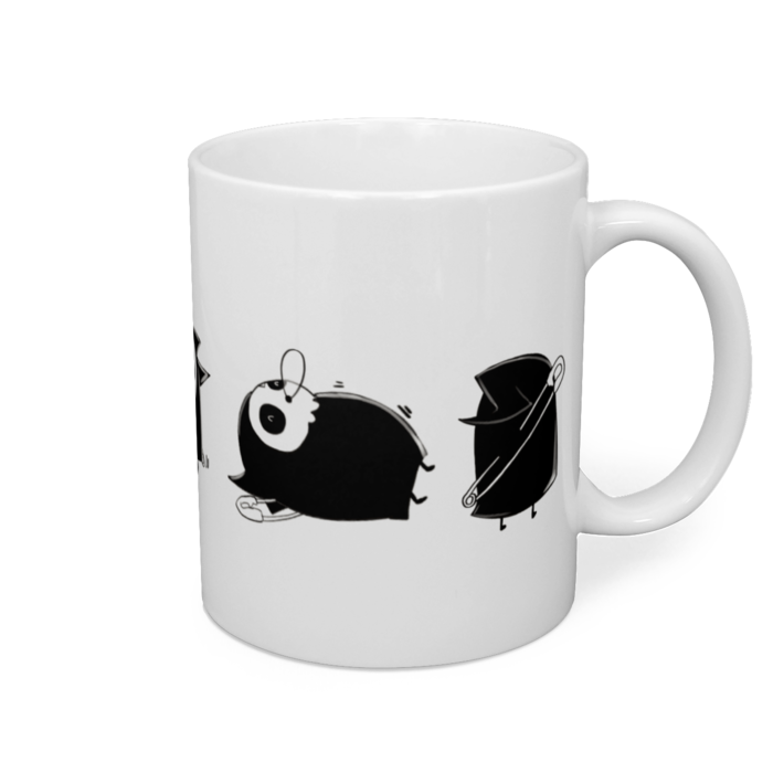 マグカップ - 直径 8 cm / 高さ 9.5 cm