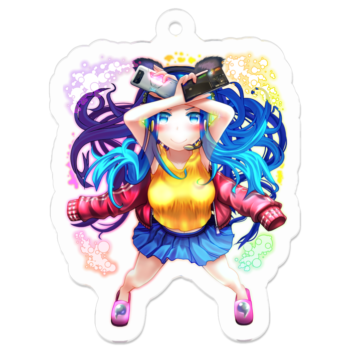 アクリルキーホルダー - 50 x 50 (mm)