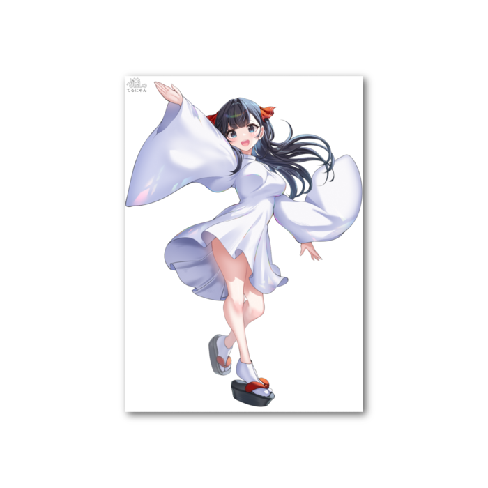 フォト風カード - 縦 - 片面