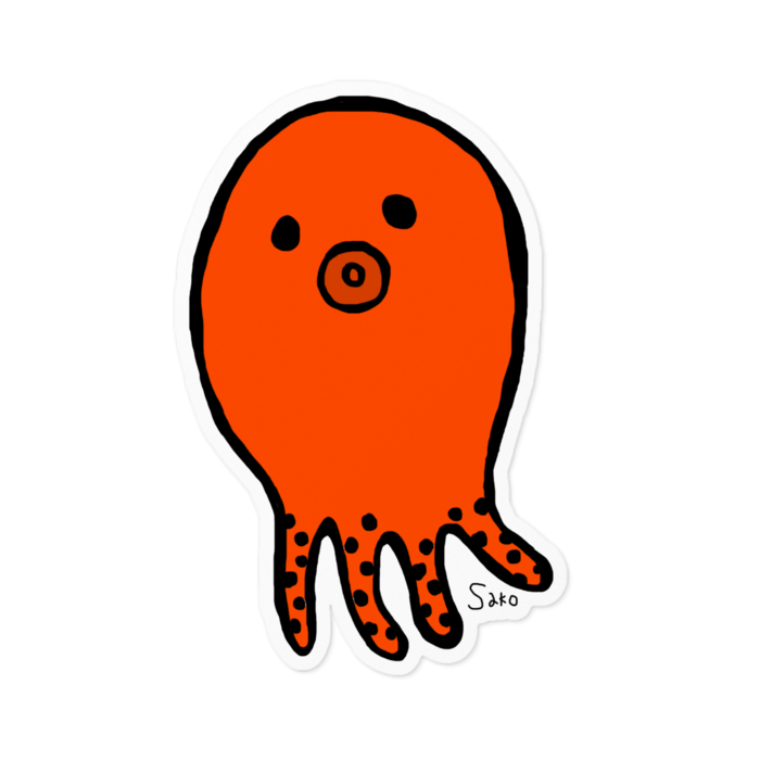 ステッカー - 100 x 100 (mm)