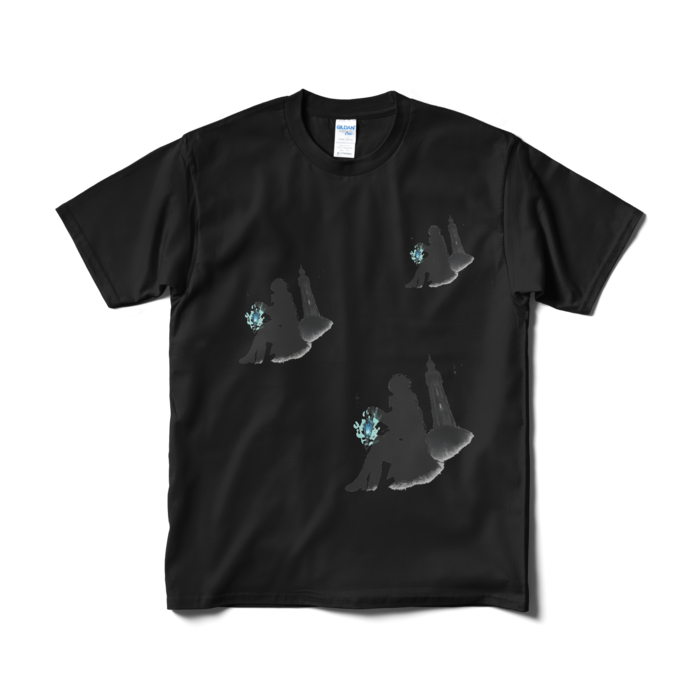 黒お静かにTシャツ（短納期） - M - ブラック