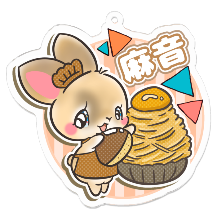 アクリルキーホルダー - 70 x 70 (mm)