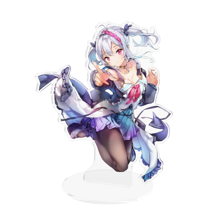 眼帯なしアクリルフィギュア - 160x160mm(1)