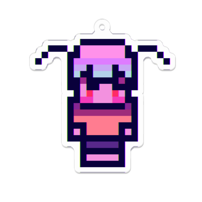 アクリルキーホルダー - 70 x 70 (mm)