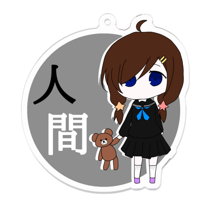 アクリルキーホルダー - 70 x 70 (mm)