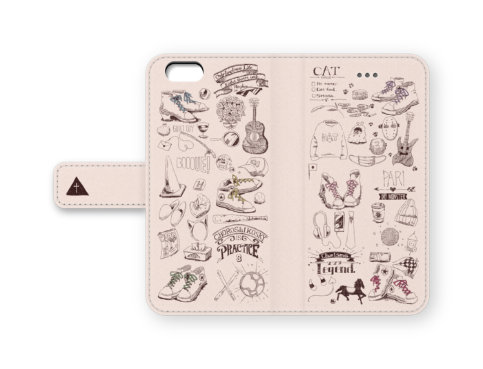 手帳型iPhoneケース - iPhone6