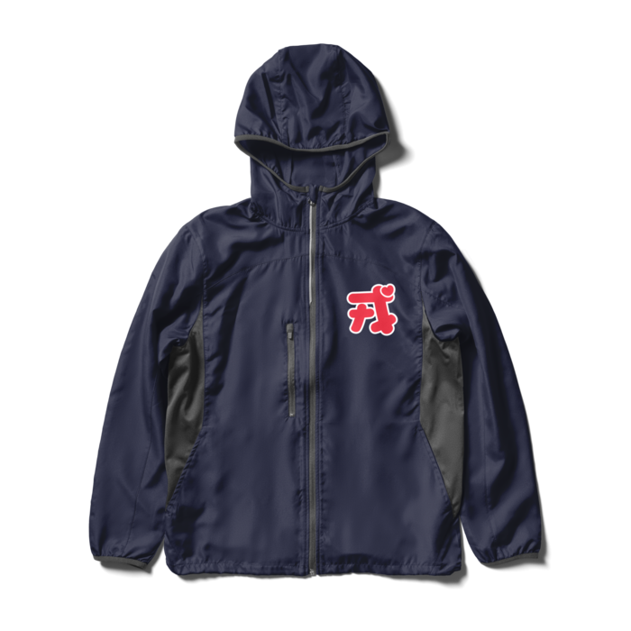 ウインドブレーカー（パーカー） - M - ネイビー