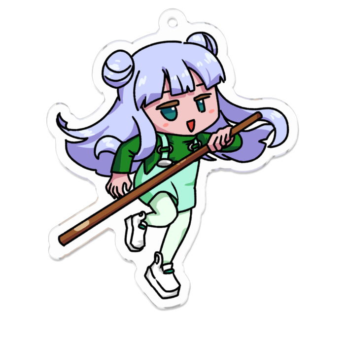 アクリルキーホルダー - 70 x 70 (mm)