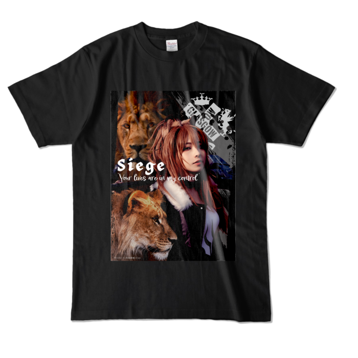 カラーTシャツ - L - ブラック (濃色)