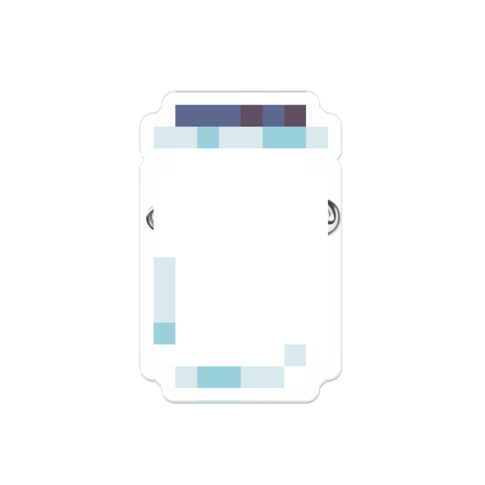 アクリルバッジ - 50 x 50 (mm)