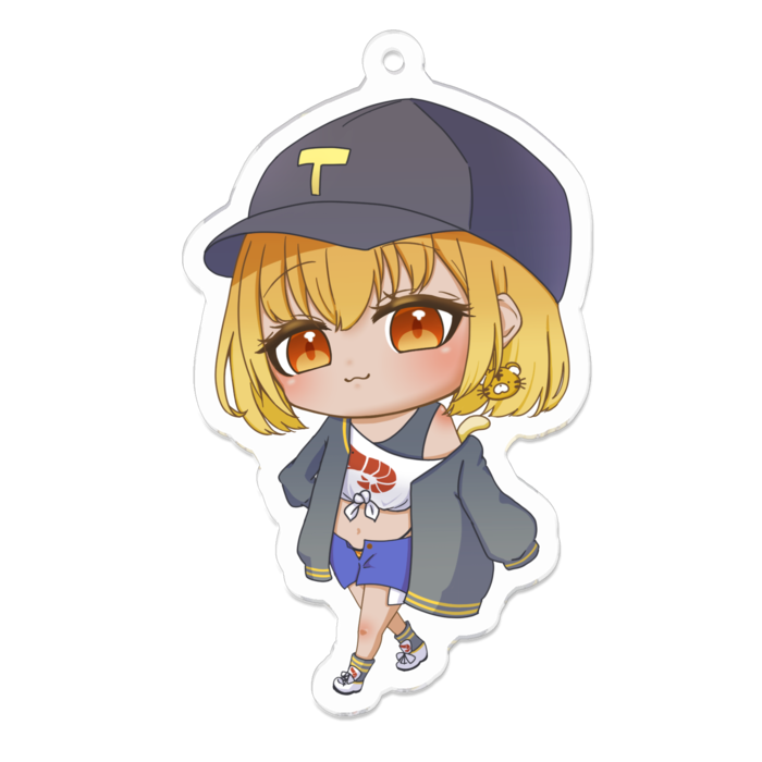 アクリルキーホルダー - 70 x 70 (mm)